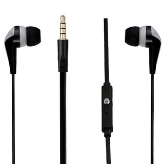 Amplify Earphones With Mic-Silver/Black  AM1101/BKG