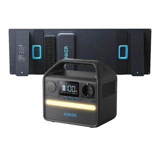 Anker 521 Portable Power Station + 625 Solar Panel Bundle