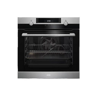 AEG 60CM 6000 Series Built-In Airfry Oven 77L With Pyrolytic Cleaning  BPK546220M