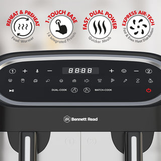Bennett Read 9L DGTL Dual Air Fryer  KAF140