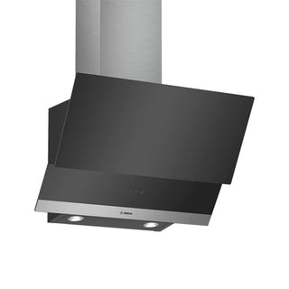 Bosch Series 2 Wall-Mounted Extractor Hood – Black Glass (60cm) DWK065G60