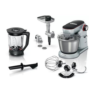 Bosch Series 8 Kitchen Machine OptiMUM – Platinum Silver (1400W) MUM9B34S27