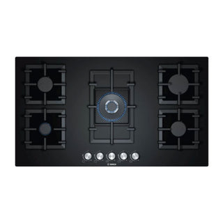 Bosch Series 6 Gas Hob – Black (90cm) PPQ9B6O90M