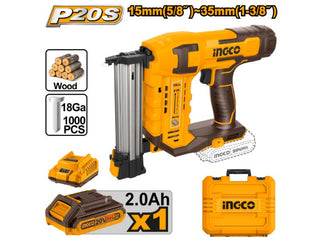 Ingco Brad Nailer Kit 20v