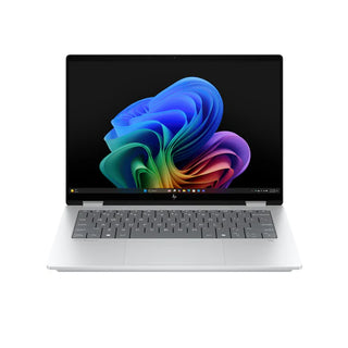 HP OmniBook X Flip 14" 3K OLED Touch Intel Core Ultra 7 16GB DDR5 1TB SSD 2-in-1 Laptop Next Gen AI - Glacier silver