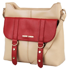 Pierre Cardin Camilla Classic Crossbody Bag | Tan