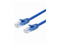 Acconet CAT6 UTP Flylead, 1 Meter, Straight, Stranded Cable, Moulded Boots and Plugs, Blue – CAT6-FLY-1-BLUE