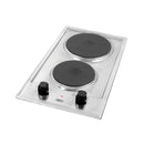 Defy Solid Hob 2 Plate CP SS DHD401
