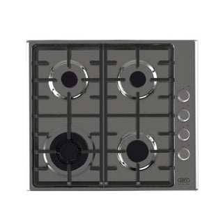 Defy Slimline Gas Hob Side Control (Stainless Steel) - DHG602