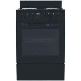 Defy  60x60 Electric Stove Fc Black-DSS612