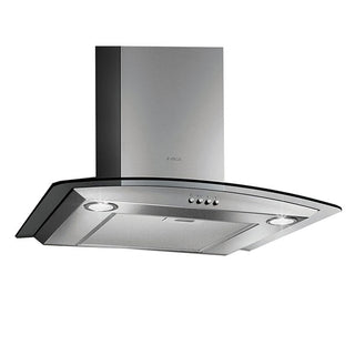 Elica 60cm Curved Glass Cooker Hood (Stainless Steel) – 10/CIRCUS60
