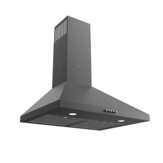 Ferre 60CM Pyramid Matt Black Cooker Hood - D004-BG