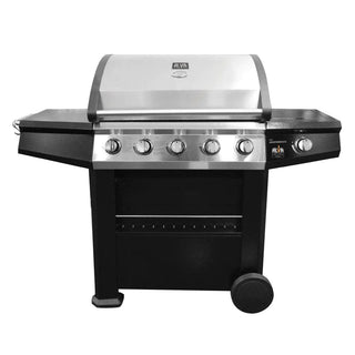 Finesse 5-burner stainless steel gas bbq with side burner GBPR102