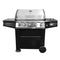 Finesse 5-burner stainless steel gas bbq with side burner GBPR102