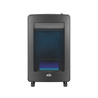 Alva Blue-Flame Convection Gas Heater Black GH305