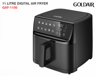 Goldair GAF-1100 11L Digital Air Fryer – Family Meals in One Batch