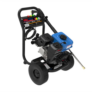Gentech 240 BAR / 3500 PSI Semi-Industrial Petrol Pressure Washer GPPW3500 - Blue