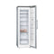 Siemens iQ300  242 litre single door full freezer  Inox easyClean, side panels pearl grey