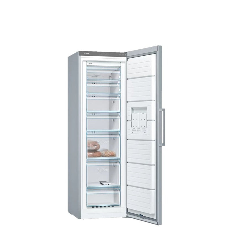 Bosch Series 4 Inox EasyClean Free standing Tall Freezer GSN33VI31Z