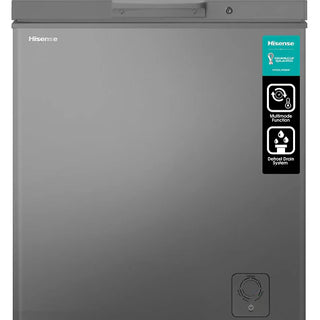 Hisense  142L Metallic Chest Freezer H175CFS