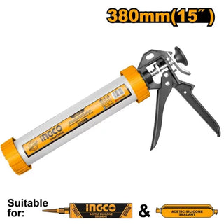 Ingco - Aluminium Caulking Gun - (380mm)
