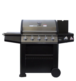 Finesse 5-burner stainless steel gas bbq with side burner GBPR102