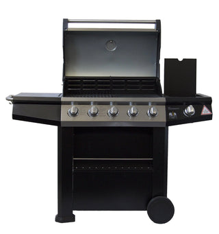 Finesse 5-burner stainless steel gas bbq with side burner GBPR102