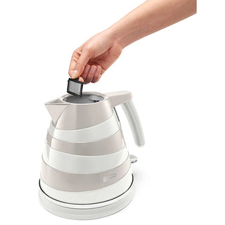 Delonghi Avvolta Class Kettle - Graceful White KBAC3001.W