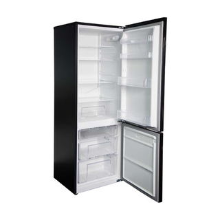 KIC 314L Bottom Freezer Fridge - Black KBF 635/2 BL