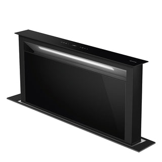 SMEG KDD90CNE2 90CM DOWN DRAFT HOOD BLACK
