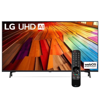 LG 43" UHD UT80 4K Smart TV AI Magic remote HDR10 webOS24 2024  43UT80006LA.AFAB