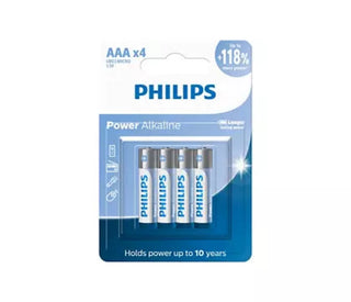 Philips Alkaline LR03P4B AAA Battery