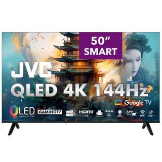JVC LT-50NQ7165 50″ QLED 4K 144Hz Google TV Smart Gaming TV