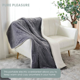 Pure Pleasure Heated Electric Overblanket 9 Heat & Timer (PHP006)