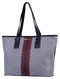 Pierre Cardin Mikayla Printed Tote Handbag | Navy