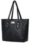 Pierre Cardin Noni Quilted Tote Handbag | Black