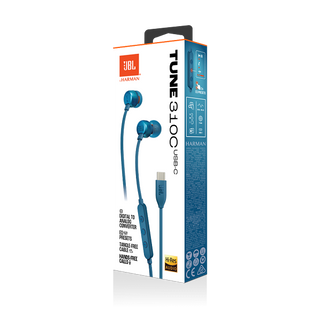 JBL Tune 310C USB Type- C In Ear Headphones  OH1972 BLU ( Pack of 10)