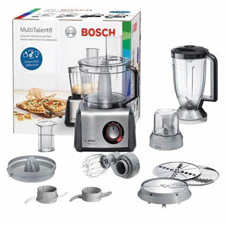 Food processor MultiTalent 8 1250 W Black, Brushed stainless steel MC812M844