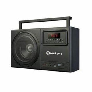 Amplify Tuner series Black Bluetooth Radio  AM-3350-BK