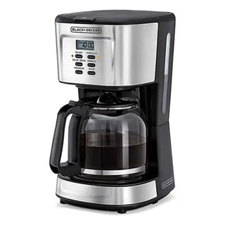 Black & Decker DCM85-B5 12 Cup Coffee Machine  (Black)