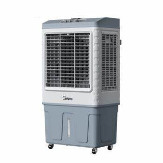 Midea 70L Industrial Evaporative Air Cooler | 200W, Humidification, Evaporative Cooler with Wheels, Industrial Swamp Air Cooler, Humidifying Air Flow [AC400-20B]
