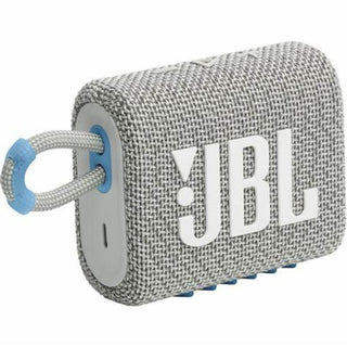 JBL Go 3 Eco Portable Bluetooth Speaker - White OH4552