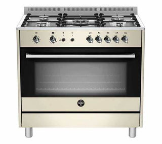 La Germania 90cm Gas Hob & Gas Oven / Gas Grill - Cream AMS95C81BCR