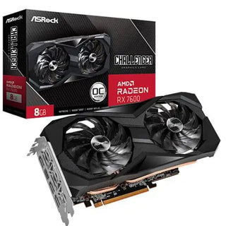 ASROCK RADEON RX 7600 CHALLENGER 8GB OC Graphics Card