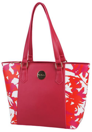 Pierre Cardin  Gabi printed Tote Pink