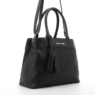 Pierre Cardin  Christie Satchel Black
