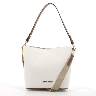 Pierre Cardin Ella Bucket Bag White