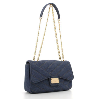 Pierre Cardin Tessa Chain Shoulder Bag Dark Denim