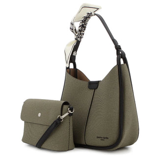 Pierre Cardin Luisa Dual Bucket Bag Black