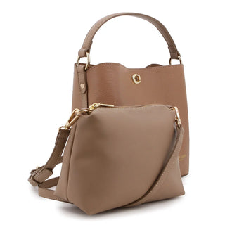 Pierre Cardin Estelle Bucket Bag Tan